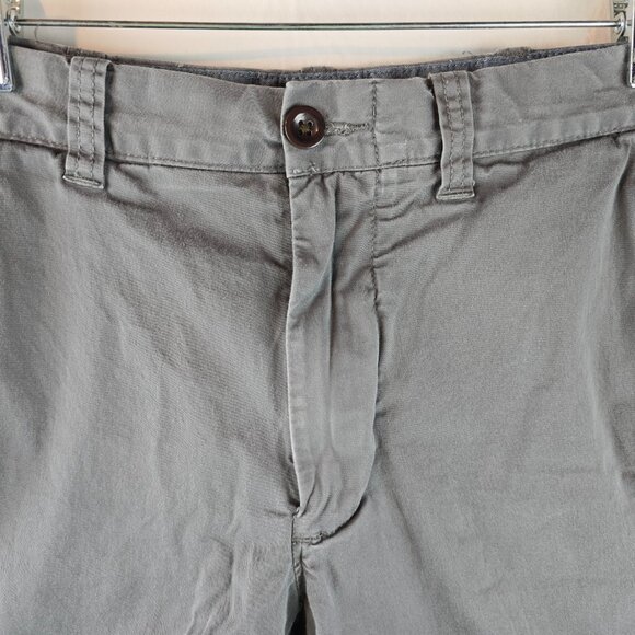 J Crew Shorts Mens 30 Grey Chino Summer Preppy Stretch 9" Inseam Casual Classic - Picture 2 of 9
